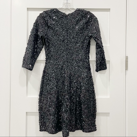 Abercrombie & Fitch Black Sequined Dress - Picture 6 of 8